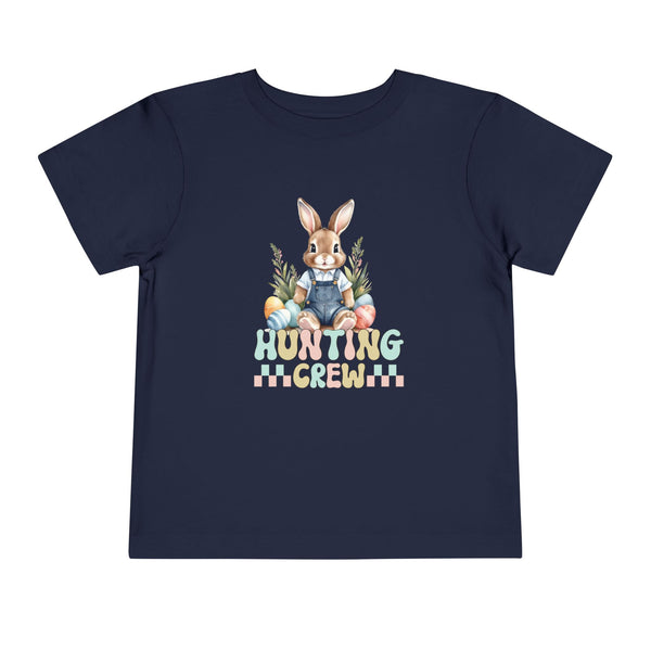 Bunny Easter Hunting Crew Shirt, Cute Toddler Easter Bunny Tee, Easter Bunny Natural Tee, Easter Boy Shirt Easter Kids Party Shirt Boy Gifts