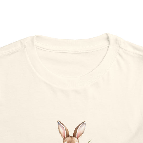 Bunny Easter Hunting Crew Shirt, Cute Toddler Easter Bunny Tee, Easter Bunny Natural Tee, Easter Boy Shirt Easter Kids Party Shirt Boy Gifts